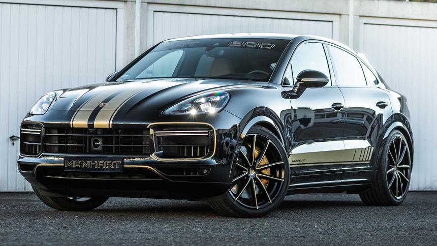Посмотрите на этот тюнингованный Porsche Cayenne Coupe мощностью 796 сил