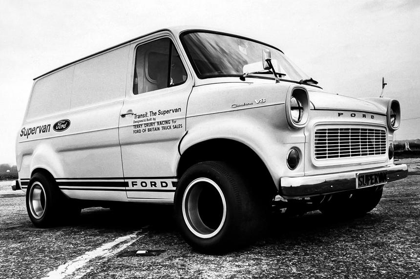 Микроавтобус, пожиравший суперкары: 5 фактов о Ford Transit Supervan