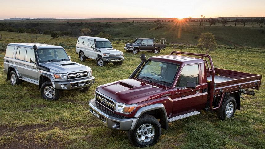 Toyota Land Cruiser 70 стал дефицитом спустя 38 лет после дебюта