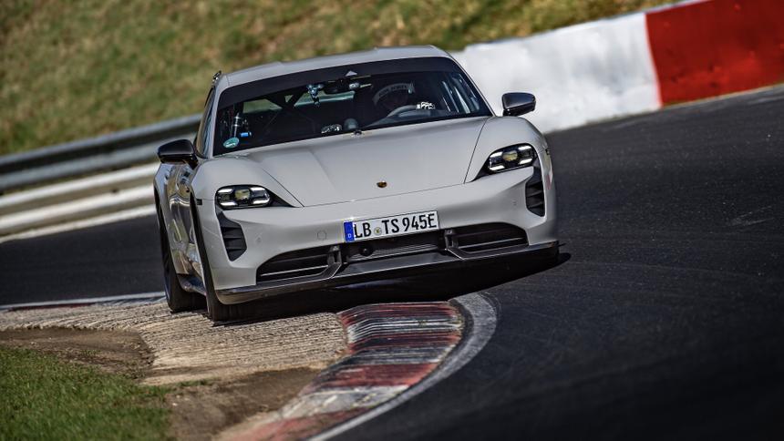 Porsche Taycan Turbo S побил рекорд Нюрбургринга, обогнав Tesla Model S