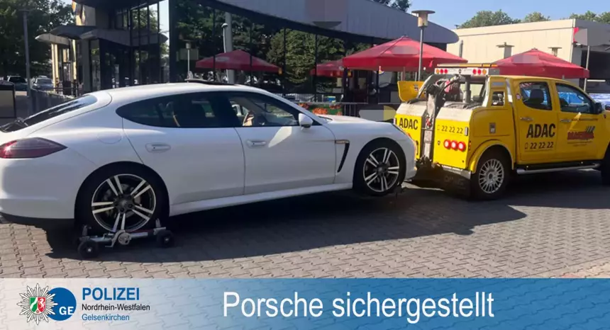 Полиция конфисковала Porsche Panamera за слишком громкий выхлоп
