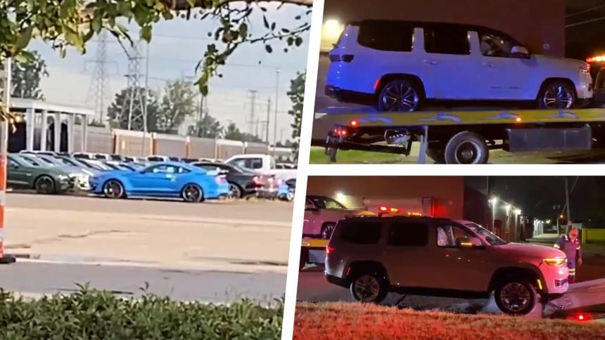 В Мичигане за ночь с двух заводов были украдены партии новых автомобилей