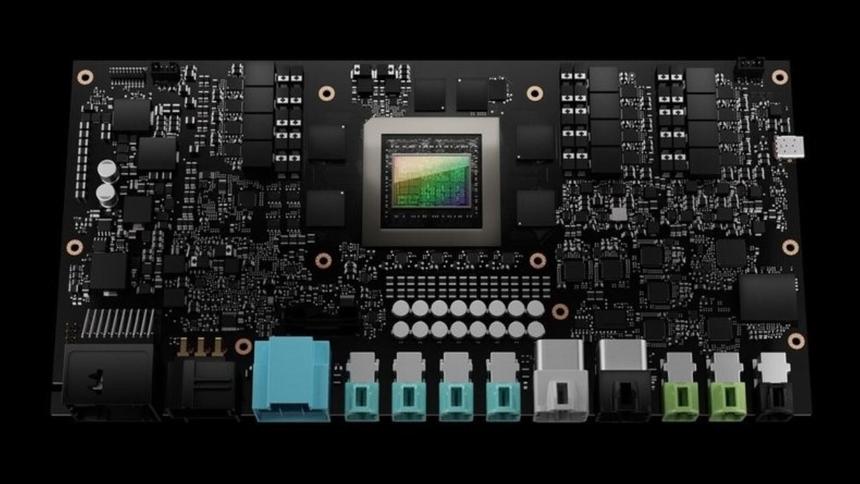 Новейший автомобильный компьютер Nvidia обрабатывает 254 трлн операций в секунду