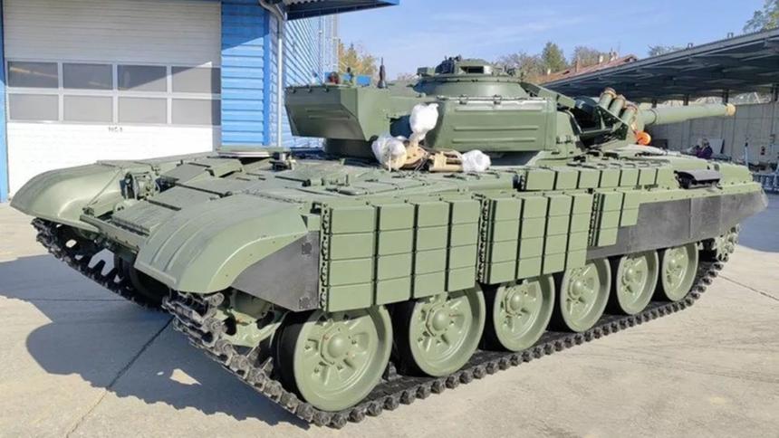 Украинцам поставят чешский танк Т-72M1 Tomas