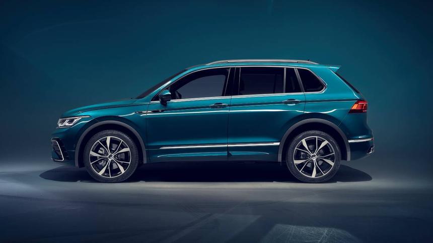 В новом поколении Volkswagen Tiguan сильно изменится внешне
