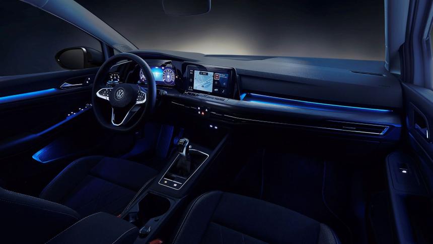 Интерьер VW Golf