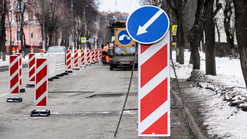 Дорожные работы в Подмосковье наконец станут заметны издалека