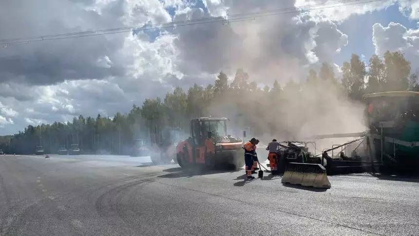 Новый отрезок дороги М-12 откроют осенью