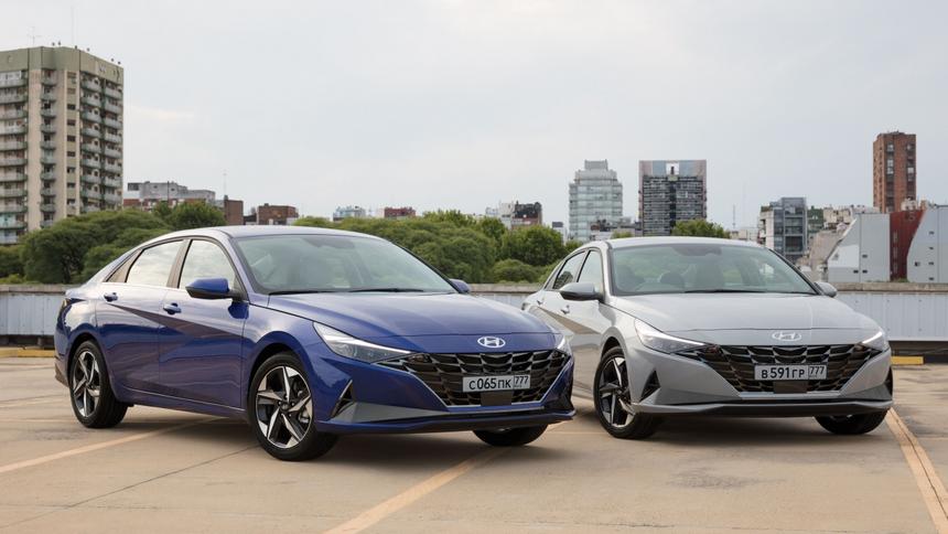 В России появились новые Hyundai Elantra из Казахстана