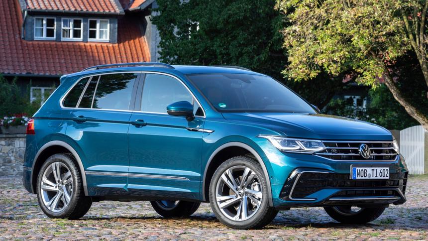 В России начались продажи новых Volkswagen Tiguan