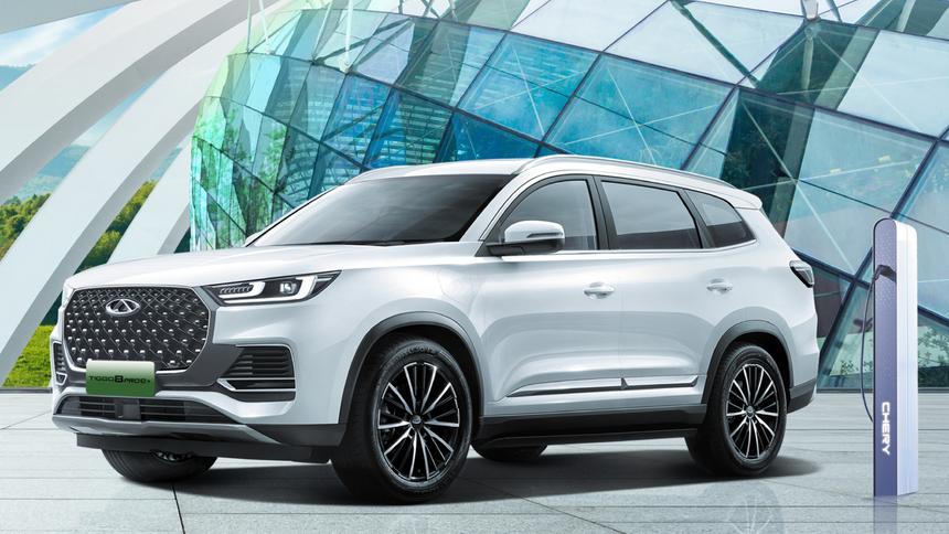 В России начались продажи кроссовера Chery Tiggo 8 Pro e+