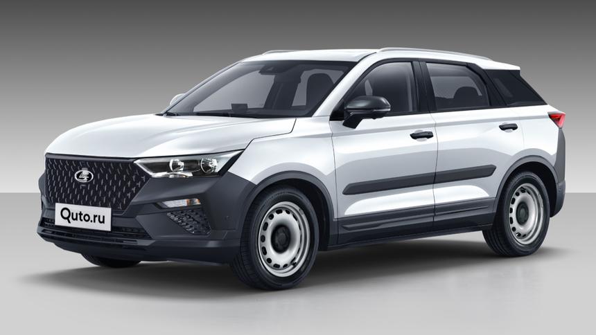 Какой получилась ультрадешёвая версия кроссовера Lada X-cross 5