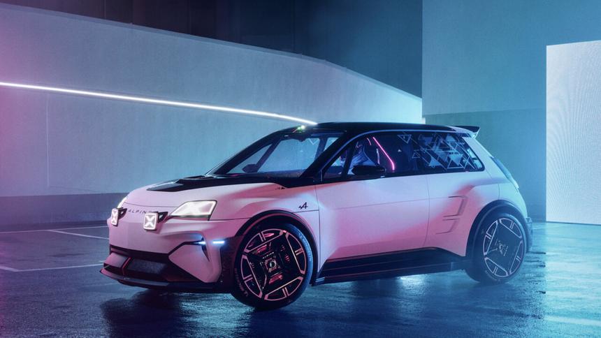 Alpine показал стильный хот-хэтч с рулём по центру