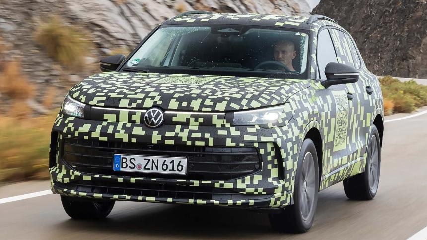 Абсолютно новый Volkswagen Tiguan: фото салона и характеристики