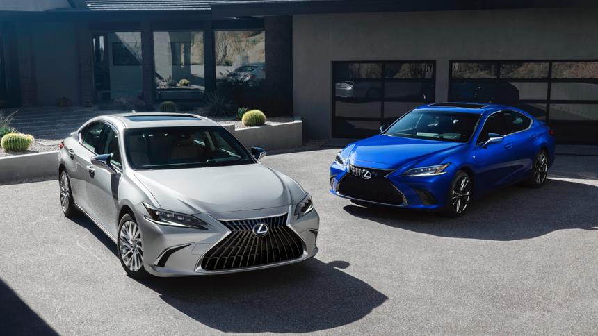 До России добрались седаны Lexus ES