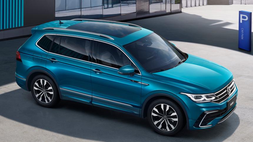 В России начались продажи семиместных Volkswagen Tiguan