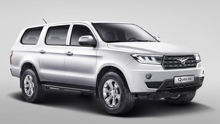 Новое поколение УАЗ «Патриот» на базе JAC T6: первые изображения