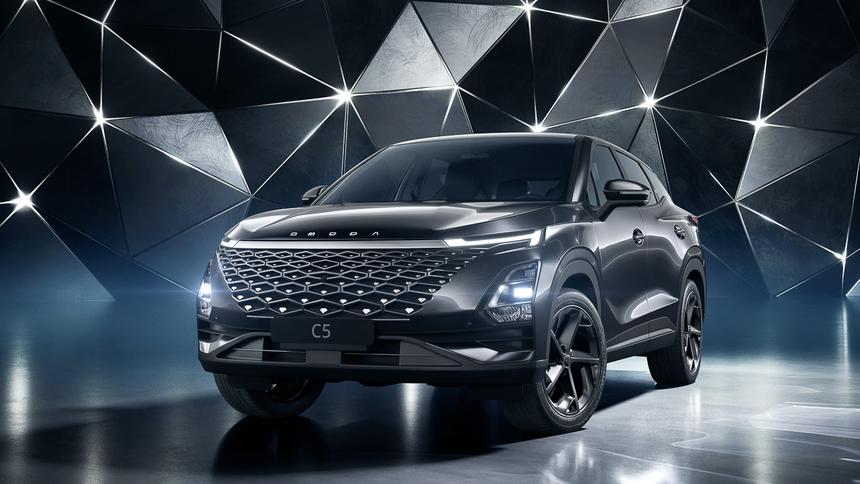 Omoda подготовила особый «бриллиантовый» кросс-купе С5 для россиян