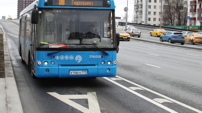 В Москве появятся новые выделенные полосы для автобусов