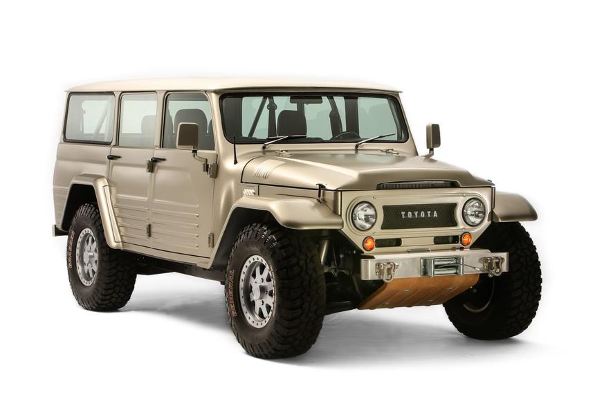 Toyota превратила классический Land Cruiser в винтажный рестомод Retro Cruiser