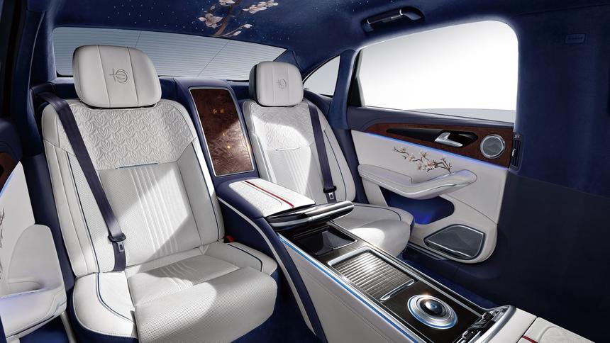 Hongqi H9+ White Yulan