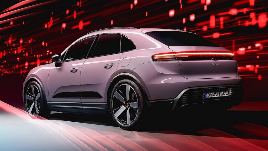 5 особенностей нового электрического Porsche Macan