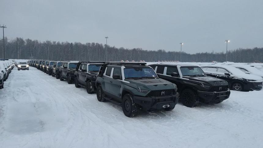 В Россию прибыла первая партия внедорожников M-Hero