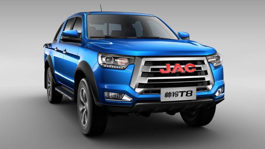 В России появился пикап JAC T8