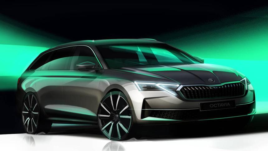 Skoda раскрыла дату премьеры обновлённой Octavia