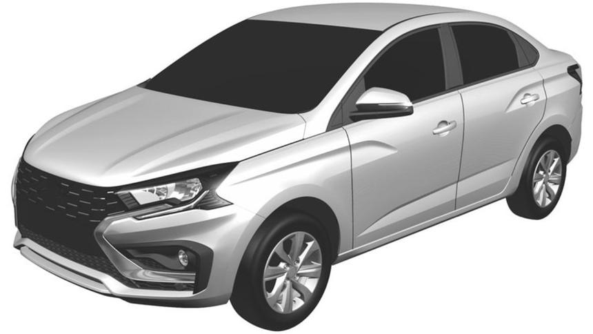 Стало известно, как будет выглядеть седан Lada Iskra
