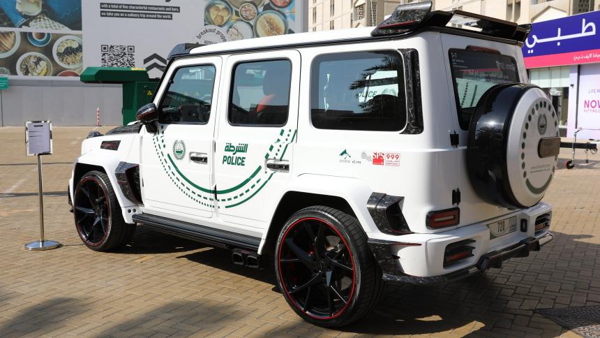 720-сильный «Гелик» от Mansory заступил на службу в полицию