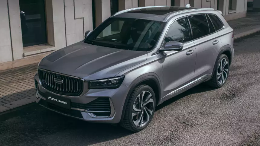 Российские дилеры начали продавать обновлённые кроссоверы Geely Monjaro