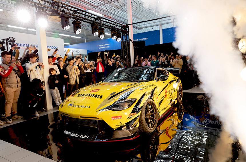 В России построили Nissan Z для профессионального дрифта