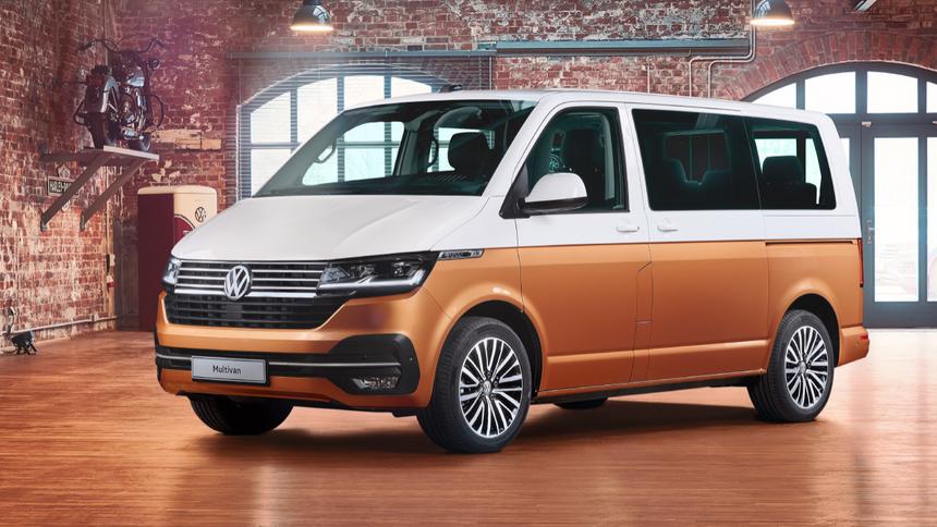 В продаже появились новые микроавтобусы Volkswagen Multivan