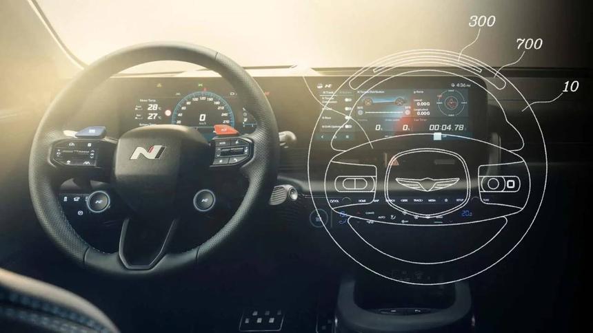 Hyundai усовершенствовала технологию Ferrari и запатентовала свой руль