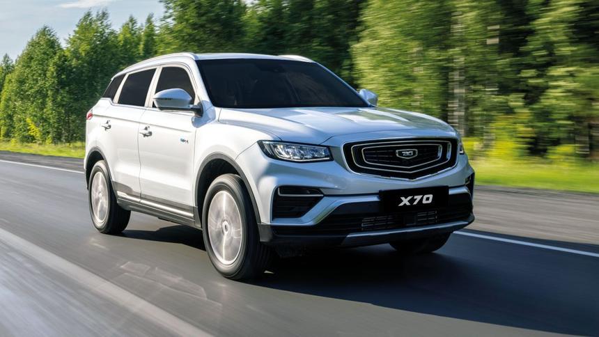 Кроссовер Belgee X70 оказался дешевле, чем Geely Atlas Pro