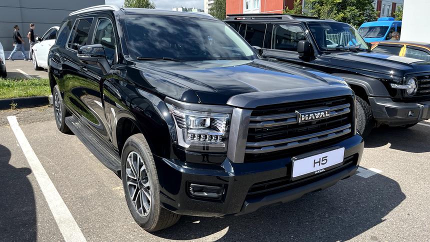 В России замечен огромный внедорожник Haval H5