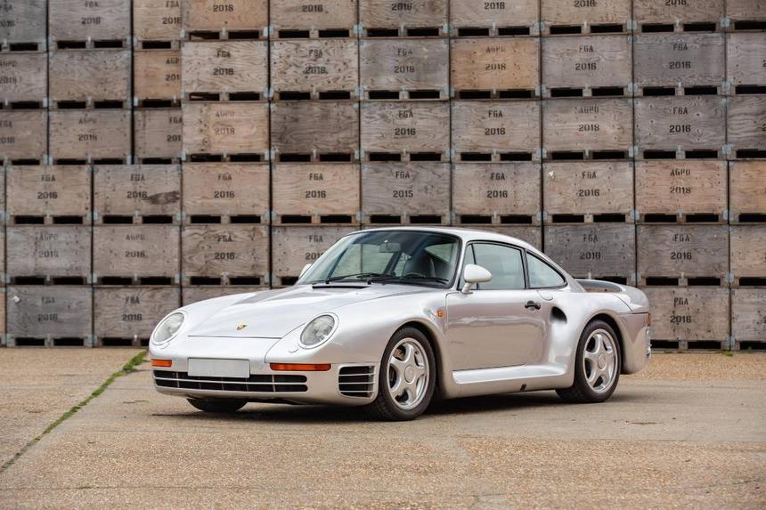 Редчайший Porsche 959, выпущенный предпоследним, выставлен на аукцион