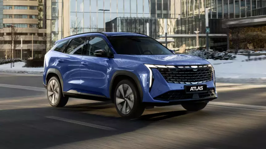 Geely Atlas для Казахстана оказался мощнее и дешевле российского