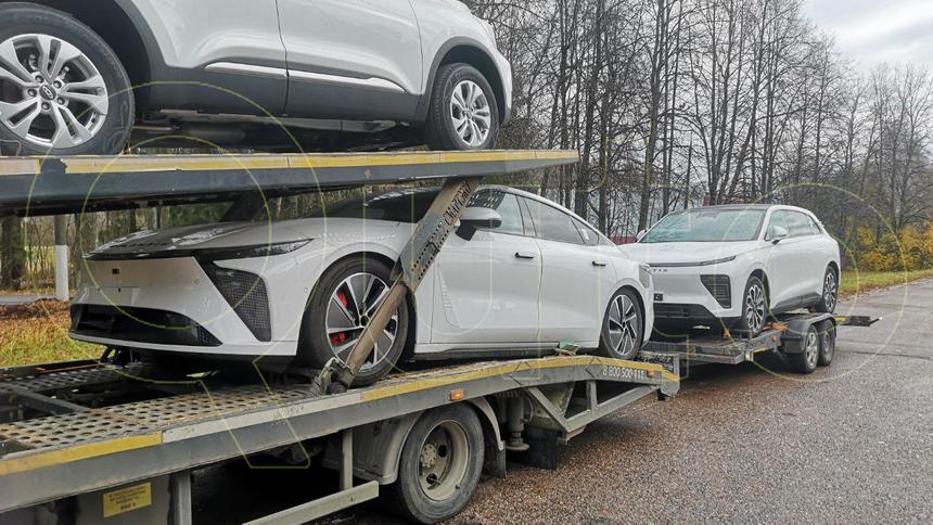 В Россию прибыла партия автомобилей новой марки Exlantix