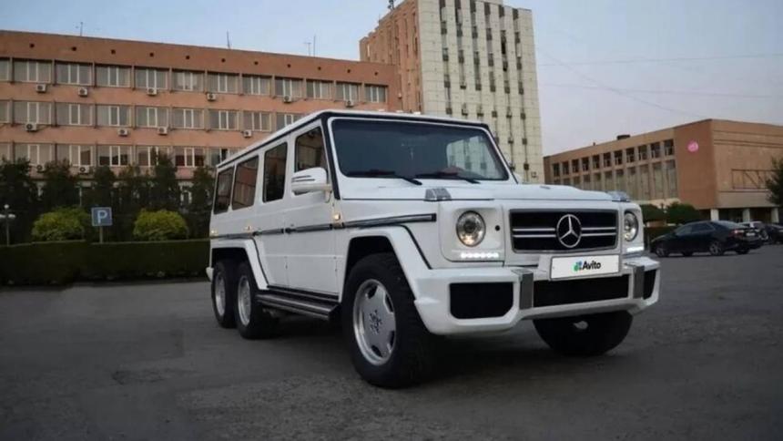На продажу выставлен трёхосный «Гелендваген», якобы принадлежавший Хусейну