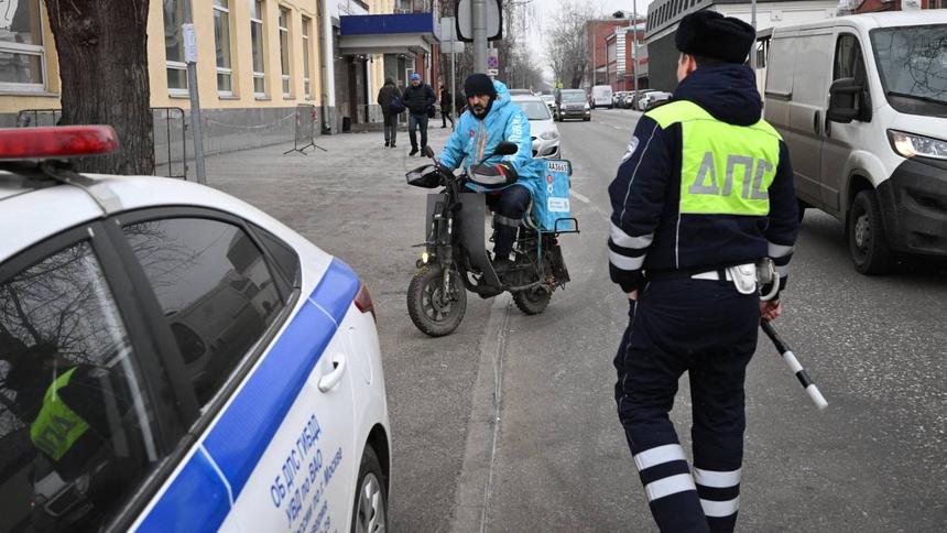 В Москве гаишники готовят облавы на велокурьеров