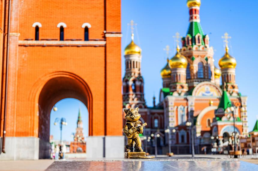 Маршрут выходного дня: найти все фигурки Йошкиных котов в Йошкар-Оле