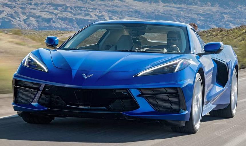 Chevrolet Corvette 2022 года