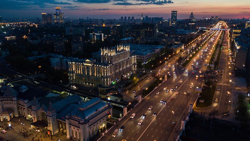 На Ленинградском проспекте в Москве изменят скоростной режим