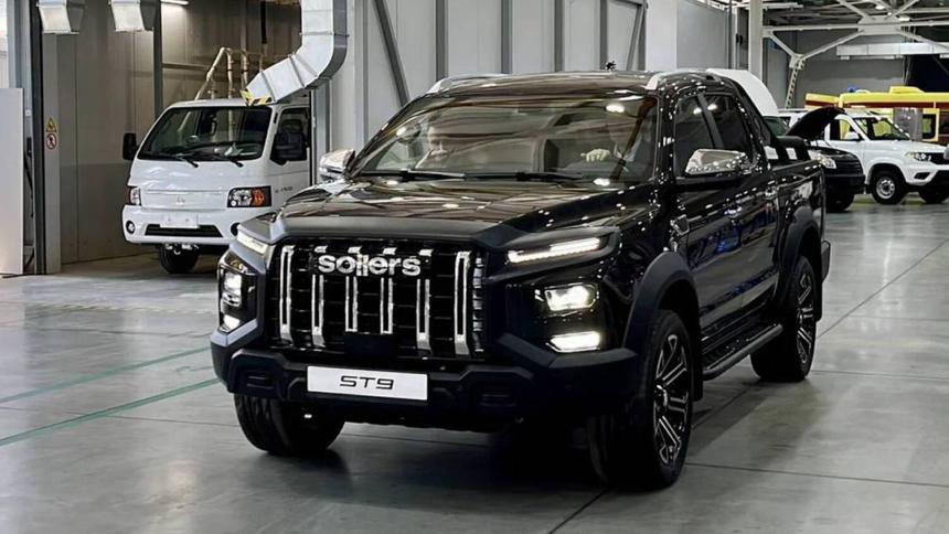 В&nbsp;продажу поступил собранный на&nbsp;Ульяновском автозаводе пикап Sollers ST9