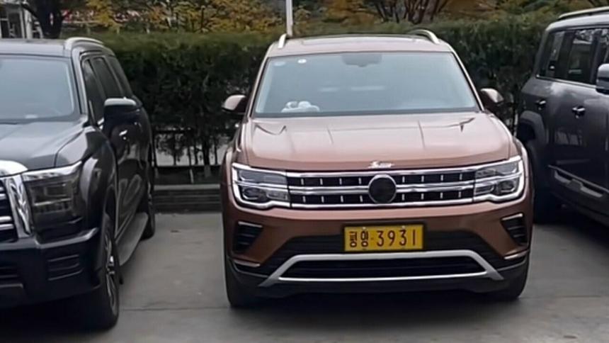 В Северной Корее начался выпуск кроссовера Volkswagen под другой маркой