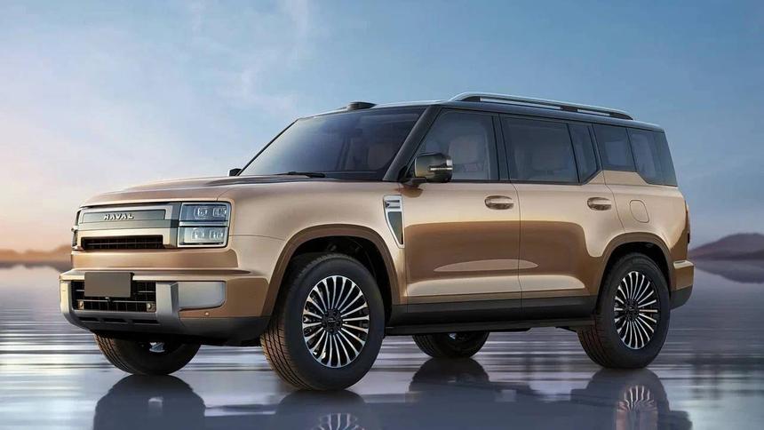 В России впервые заметили новый кроссовер Haval