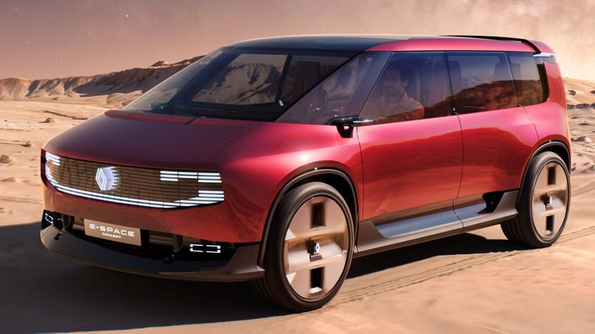 Renault представила электрический концепт E-Space